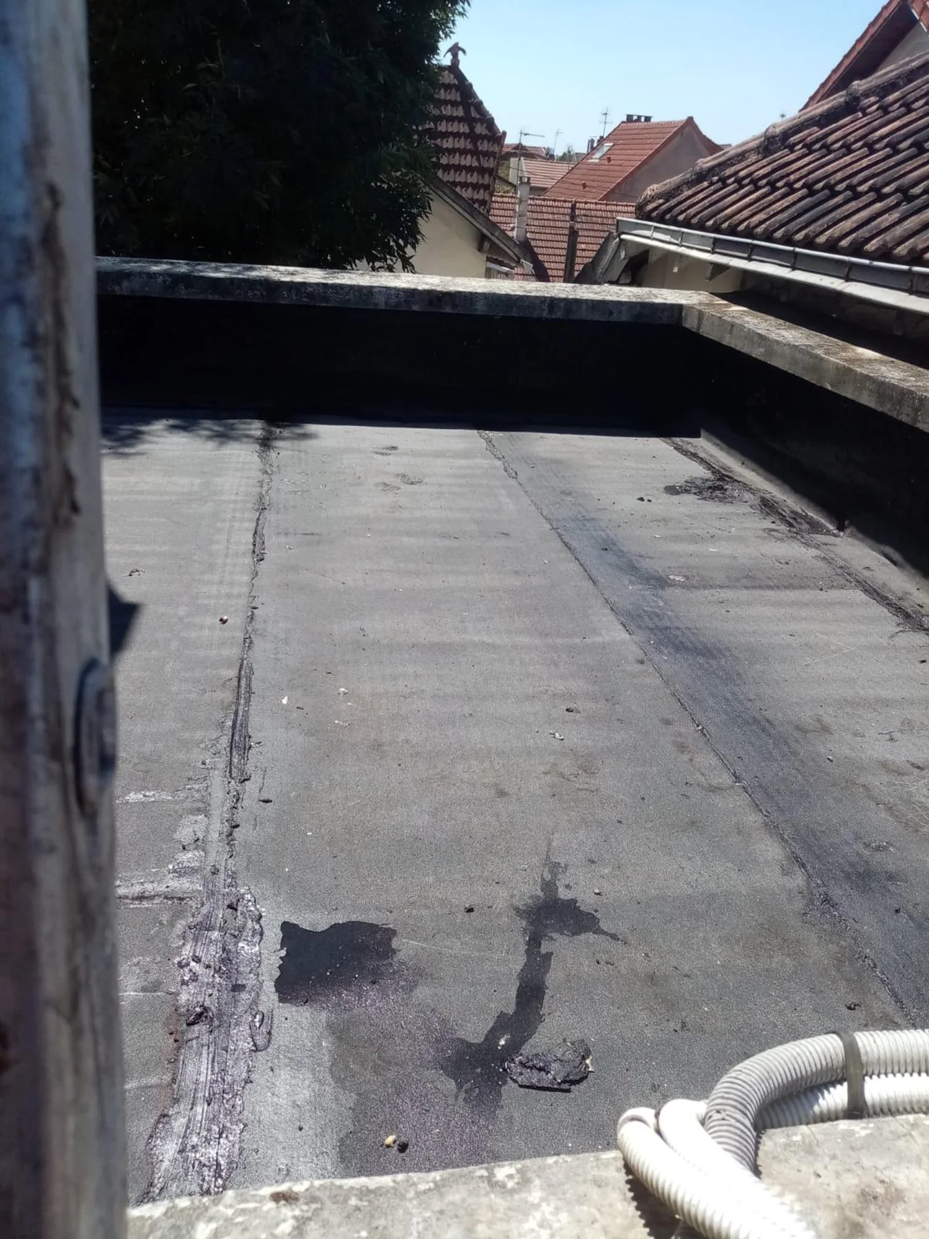 Recherche de fuite & réparation — détails de chantier